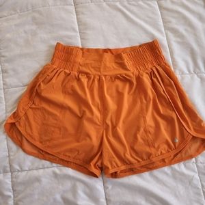 Balance Athletica Orange Breeze Shorts Size Large